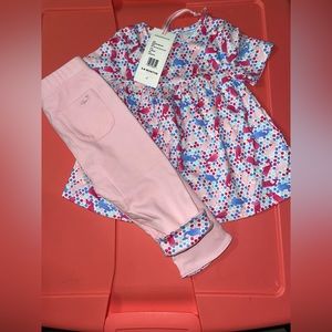 NWT vineyard vines 3-6 month girls set